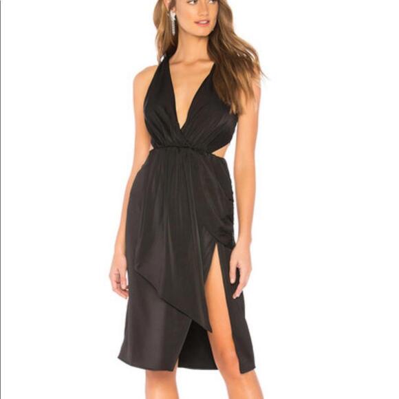 NBD Dresses & Skirts - NBD Macfarlane Midi Dress in black